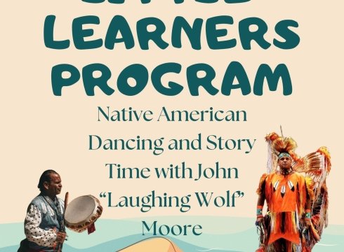 Little Learners: Native American Dancing and Story Time with John “Laughing Wolf” Moore
