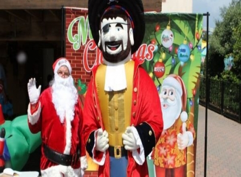 Christmas in July at Jolly Roger® Amusement Park
