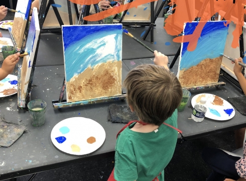 Kids Camp Painting Experience