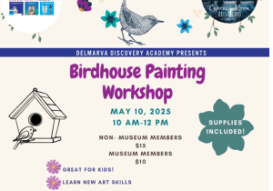Springtime Bird House Painting Workshop
