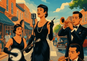 Hot Summer Swing on Main Street