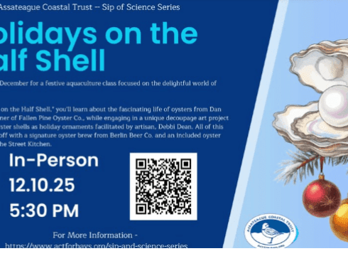 ACT - Sip of Science - Holidays on the Half Shell