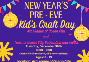 New Year’s Pre-Eve Kid’s Craft Day