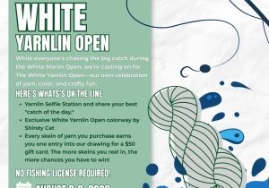 White Yarnlin OPen: Strike A Pose!