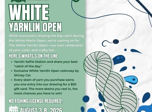 White Yarnlin OPen: Strike A Pose!