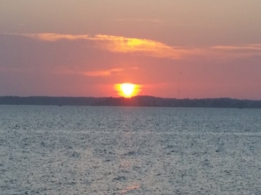 The Landing at Sunset Island