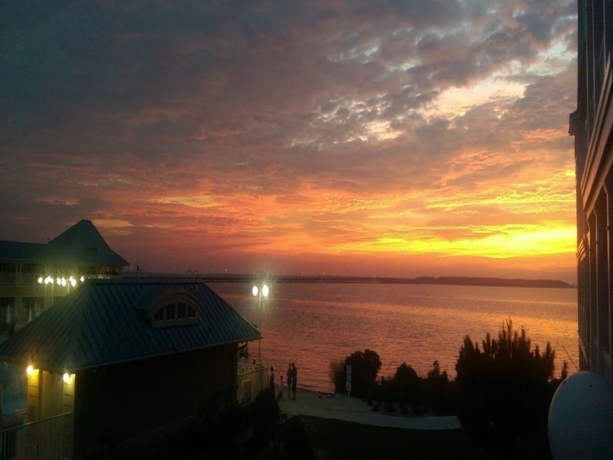 The Landing at Sunset Island