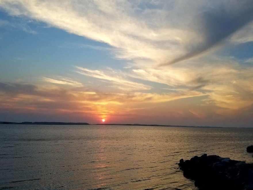 The Landing at Sunset Island