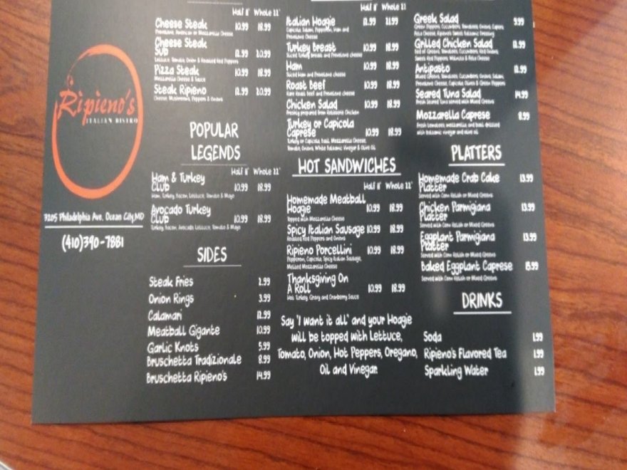 Ripieno's Italian Bistro