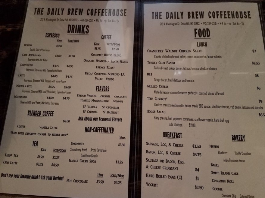 The Daily Brew Coffeehouse