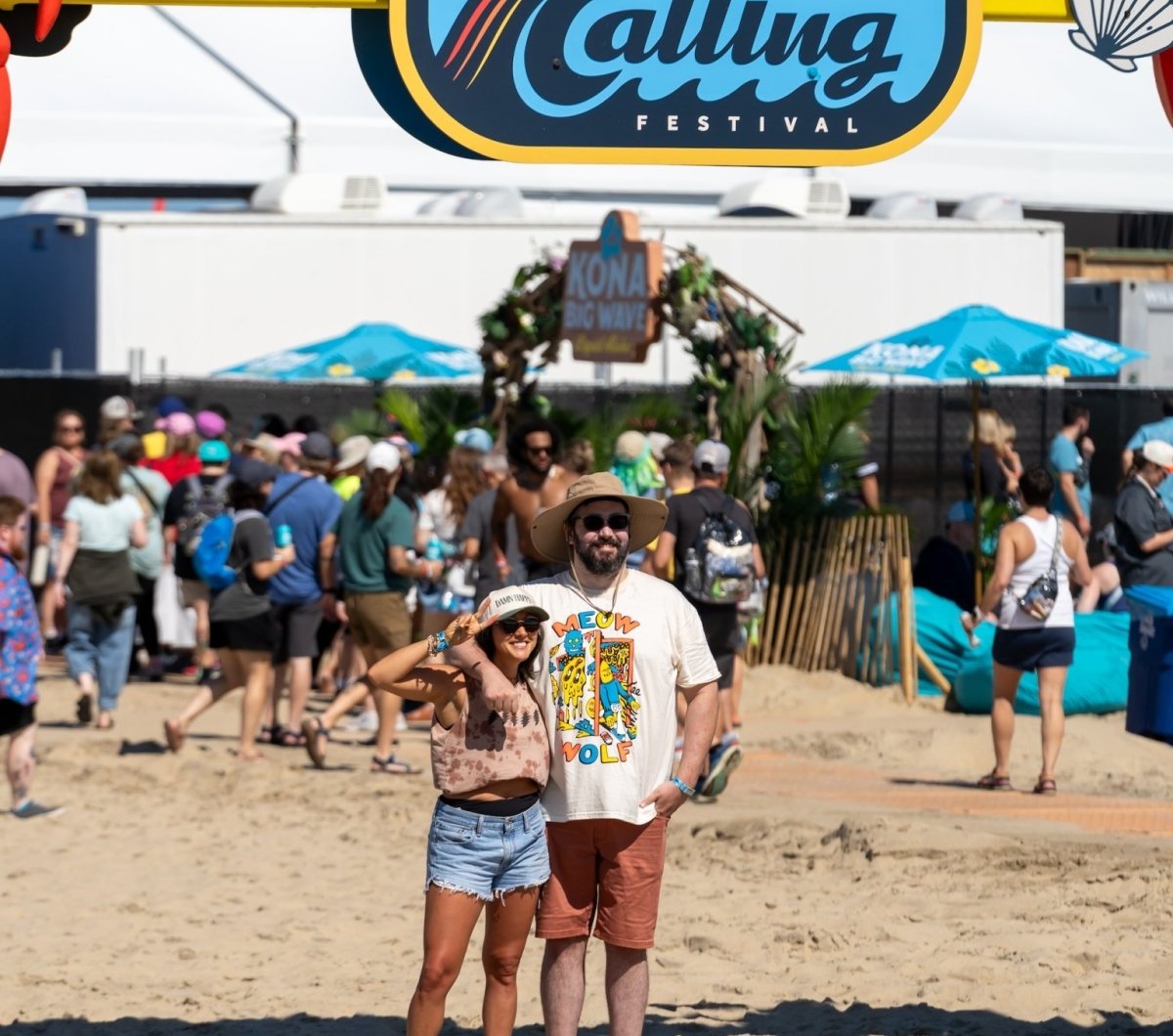 Oceans Calling Photo arch at Oceans Calling